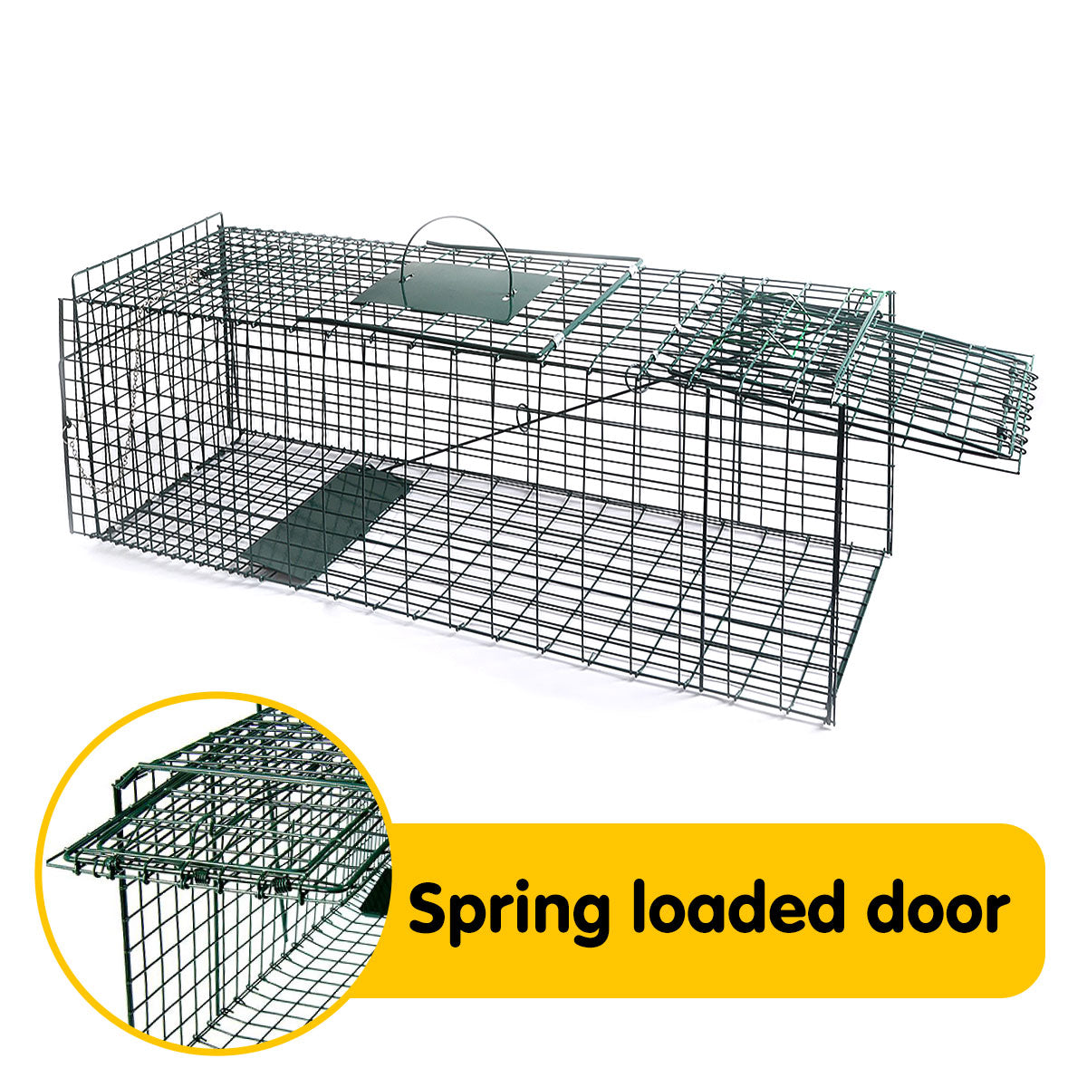 Klika Humane Live Animal Trap Possum Rat Rabbit Hare Catcher Folding Cage V240-CH-628