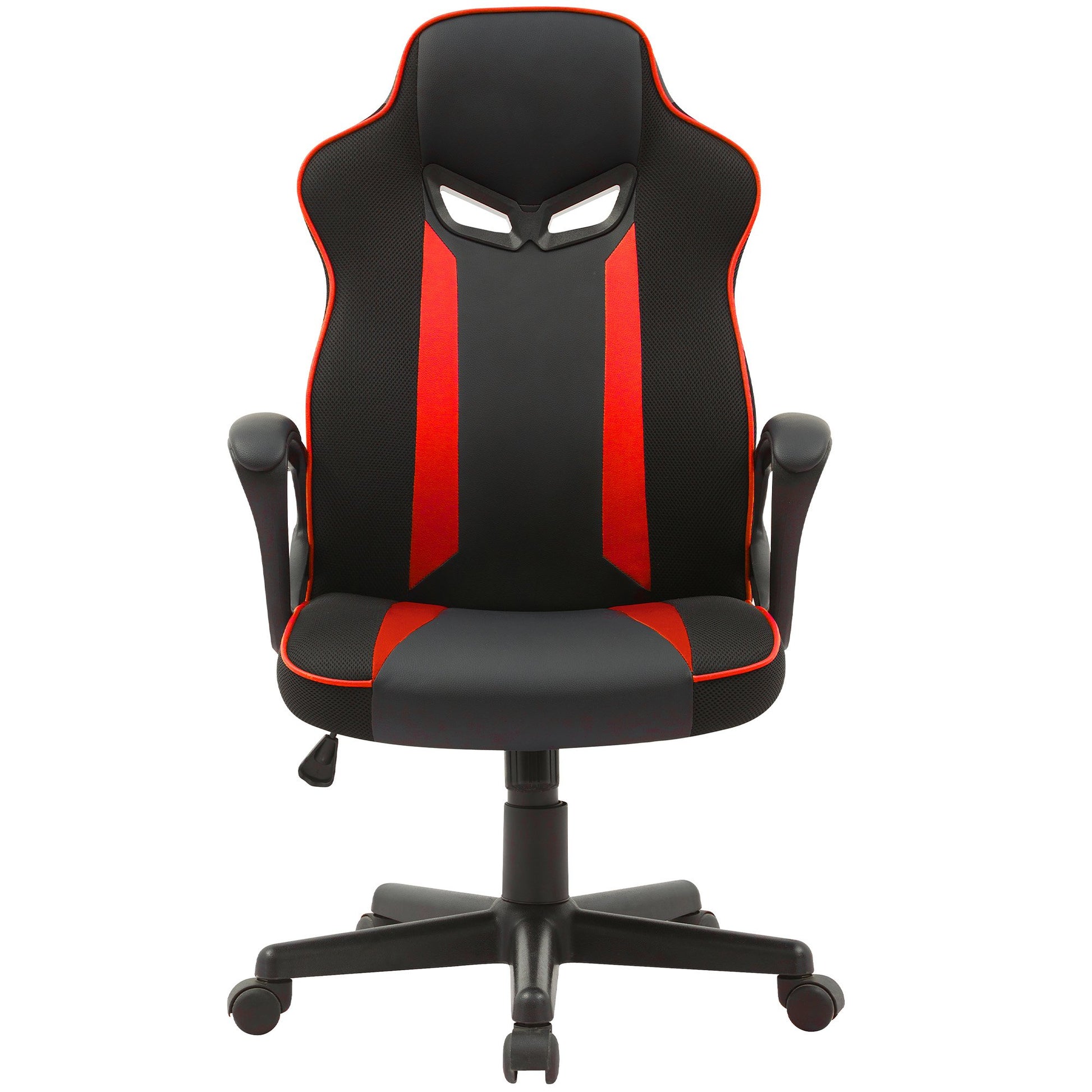 Sarantino Fayzo Racing Reclining Office Gaming Chair Black And Red Adjustable Computer Desk Seat With V240-CH-MLM-675-BKRD