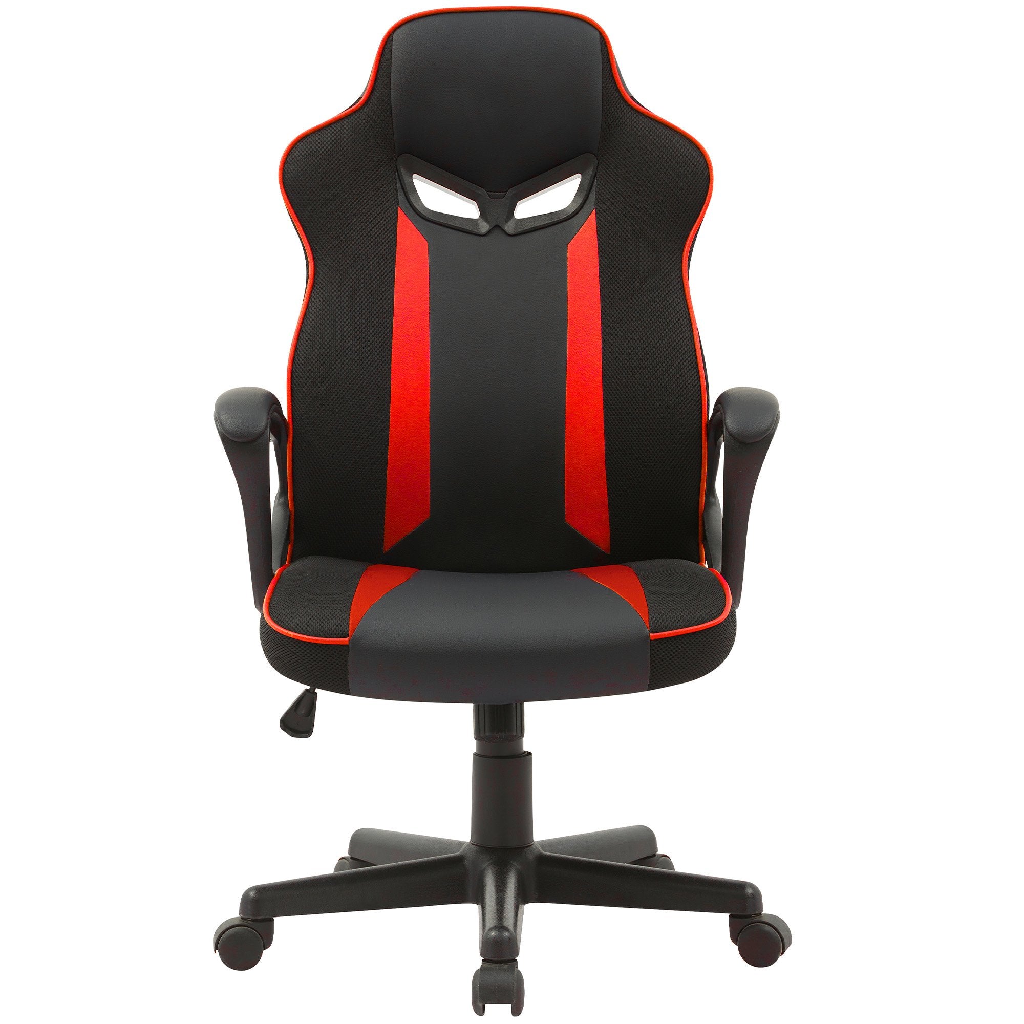 Sarantino Fayzo Racing Reclining Office Gaming Chair Black And Red Adjustable Computer Desk Seat With V240-CH-MLM-675-BKRD