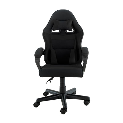 Sarantino Antre Kids Study Gaming Chair Black Adjustable Computer Desk Seat Racing Inspired-look With V240-CH-MLM-691-BK