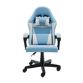 Sarantino Antre Kids Study Gaming Chair in Black and White Office Adjustable Height Chair V240-CH-MLM-691-BUWH