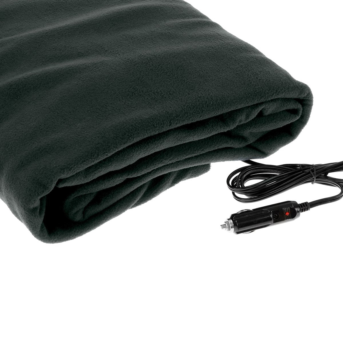 Laura Hill Heated Electric Car Blanket 150x110cm 12v - Black V240-CHB-110-BK