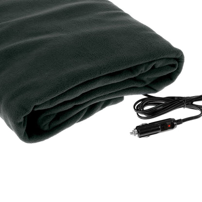 Laura Hill Heated Electric Car Blanket 150x110cm 12v - Black V240-CHB-110-BK