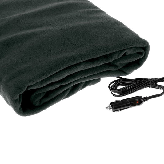 Laura Hill Heated Electric Car Blanket 150x110cm 12v - Black V240-CHB-110-BK