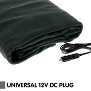 Laura Hill Heated Electric Car Blanket 150x110cm 12v - Black V240-CHB-110-BK
