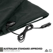 Laura Hill Heated Electric Car Blanket 150x110cm 12v - Black V240-CHB-110-BK