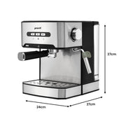 Pronti Toaster, Kettle & Coffee Machine Breakfast Set - White V240-CM-KL-TS-COM-WH
