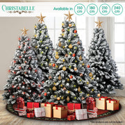 Christabelle Snow-Tipped Artificial Christmas Tree 1.8m - 850 Tips V240-CMT-BXS-211-SN