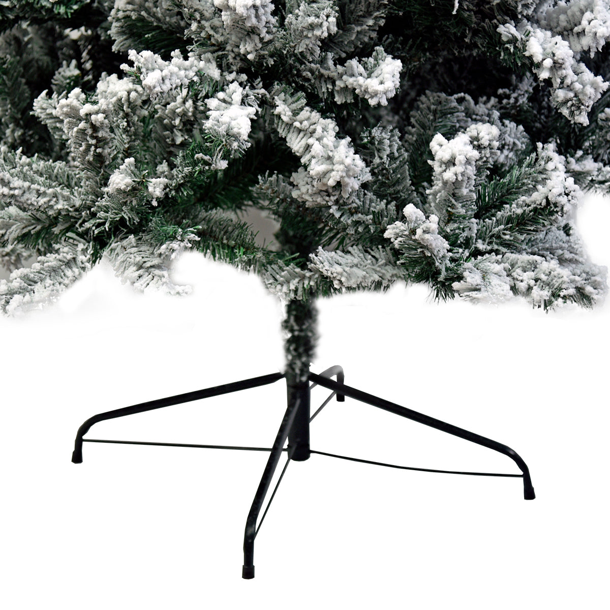 Christabelle Snow-Tipped Artificial Christmas Tree 2.1m 1200 Tips V240-CMT-BXS-212-SN