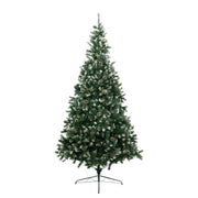 Christabelle 1.5m Pre Lit LED Christmas Tree Decor with Pine Cones Xmas Decorations V240-CMT-JFA-150-LED