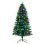 Christabelle 1.5m Enchanted Pre Lit Fibre Optic Christmas Tree Stars Xmas Decor V240-CMT-JFA-150-OPF