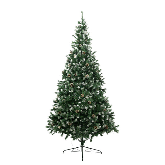 Christabelle 1.8m Pre Lit LED Christmas Tree Decor with Pine Cones Xmas Decorations V240-CMT-JFA-180-LED