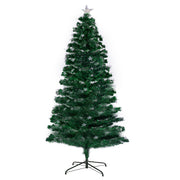 Christabelle 1.8m Enchanted Pre Lit Fibre Optic Christmas Tree Stars Xmas Decor V240-CMT-JFA-180-OPF