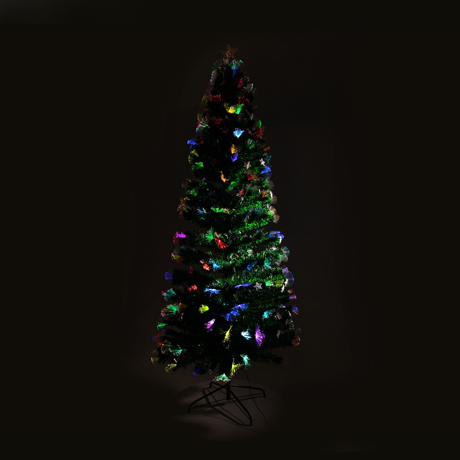 Christabelle 1.8m Enchanted Pre Lit Fibre Optic Christmas Tree Stars Xmas Decor V240-CMT-JFA-180-OPF