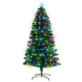 Christabelle 2.1m Enchanted Pre Lit Fibre Optic Christmas Tree Xmas Decor V240-CMT-JFA-210-OPF