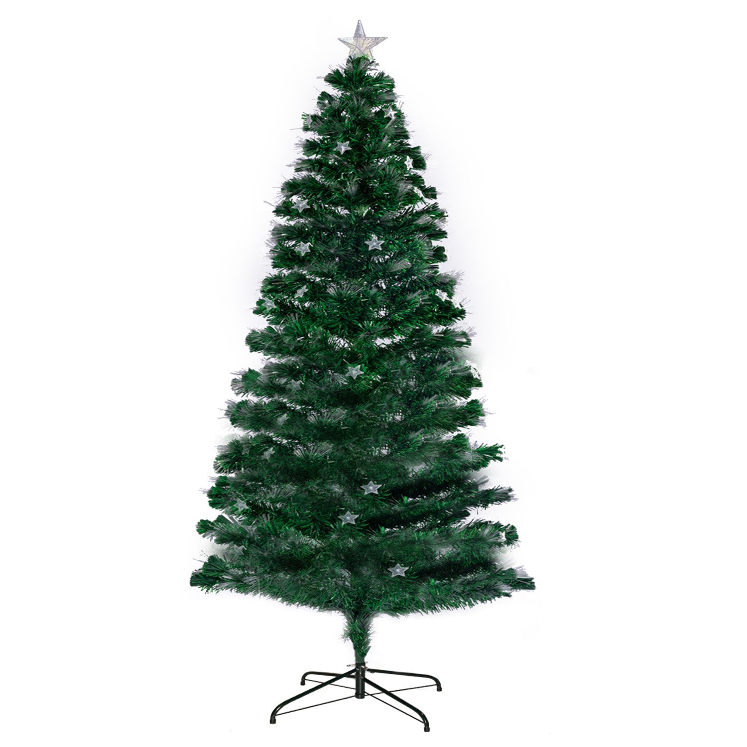 Christabelle 2.1m Enchanted Pre Lit Fibre Optic Christmas Tree Xmas Decor V240-CMT-JFA-210-OPF