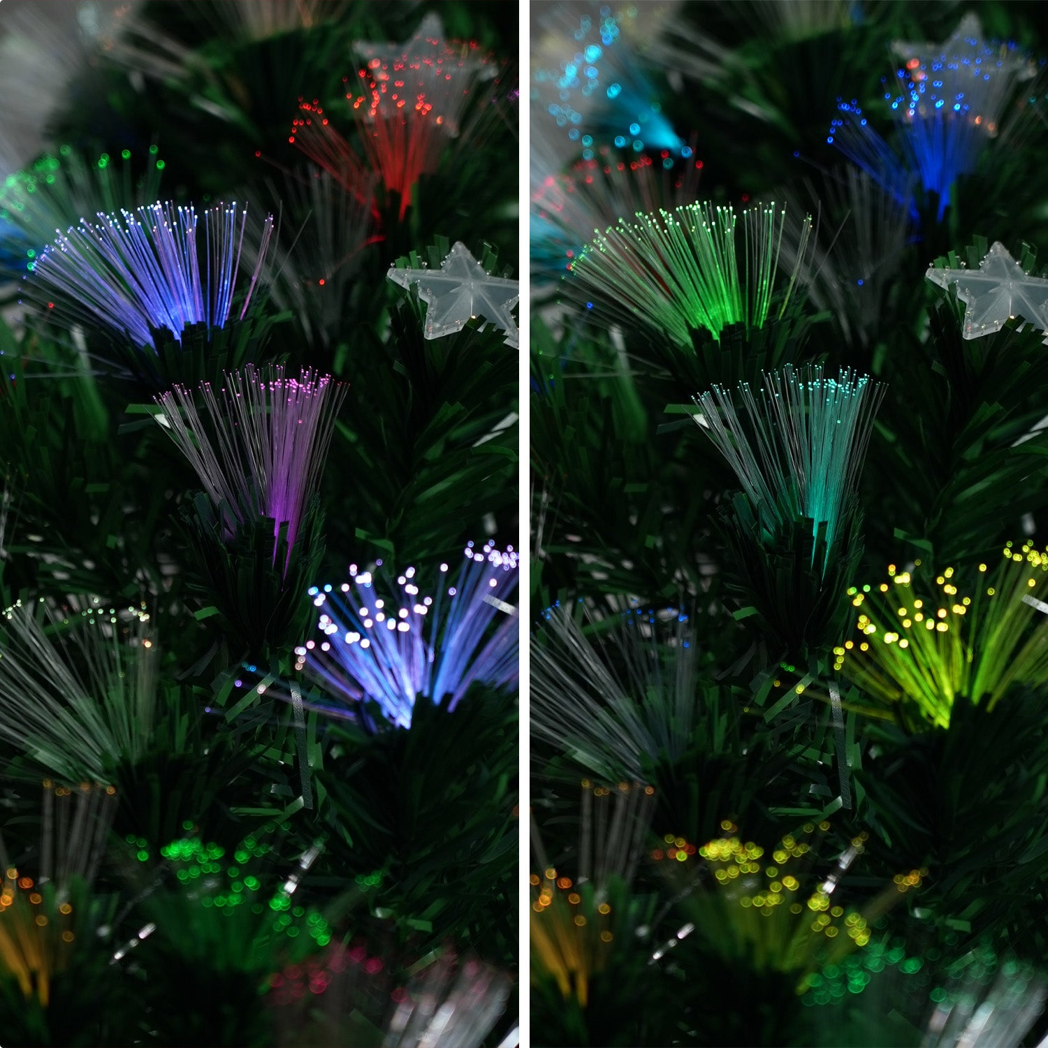 Christabelle 2.1m Enchanted Pre Lit Fibre Optic Christmas Tree Xmas Decor V240-CMT-JFA-210-OPF