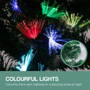 Christabelle 2.1m Enchanted Pre Lit Fibre Optic Christmas Tree Xmas Decor V240-CMT-JFA-210-OPF