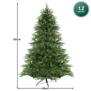 Christabelle 1.2m Prelit Everglow Fir Christmas Tree with 150 LED Lights V240-CMT-LED-H03-4FT