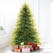 Christabelle 1.2m Prelit Everglow Fir Christmas Tree with 150 LED Lights V240-CMT-LED-H03-4FT