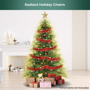 Christabelle 1.8m Prelit Everglow Fir Christmas Tree With 300 Led Lights V240-CMT-LED-H03-6FT