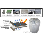 Samson Heavy Duty Trailer Camper Cover 10-12ft V240-COV-SAM-CMP-1012