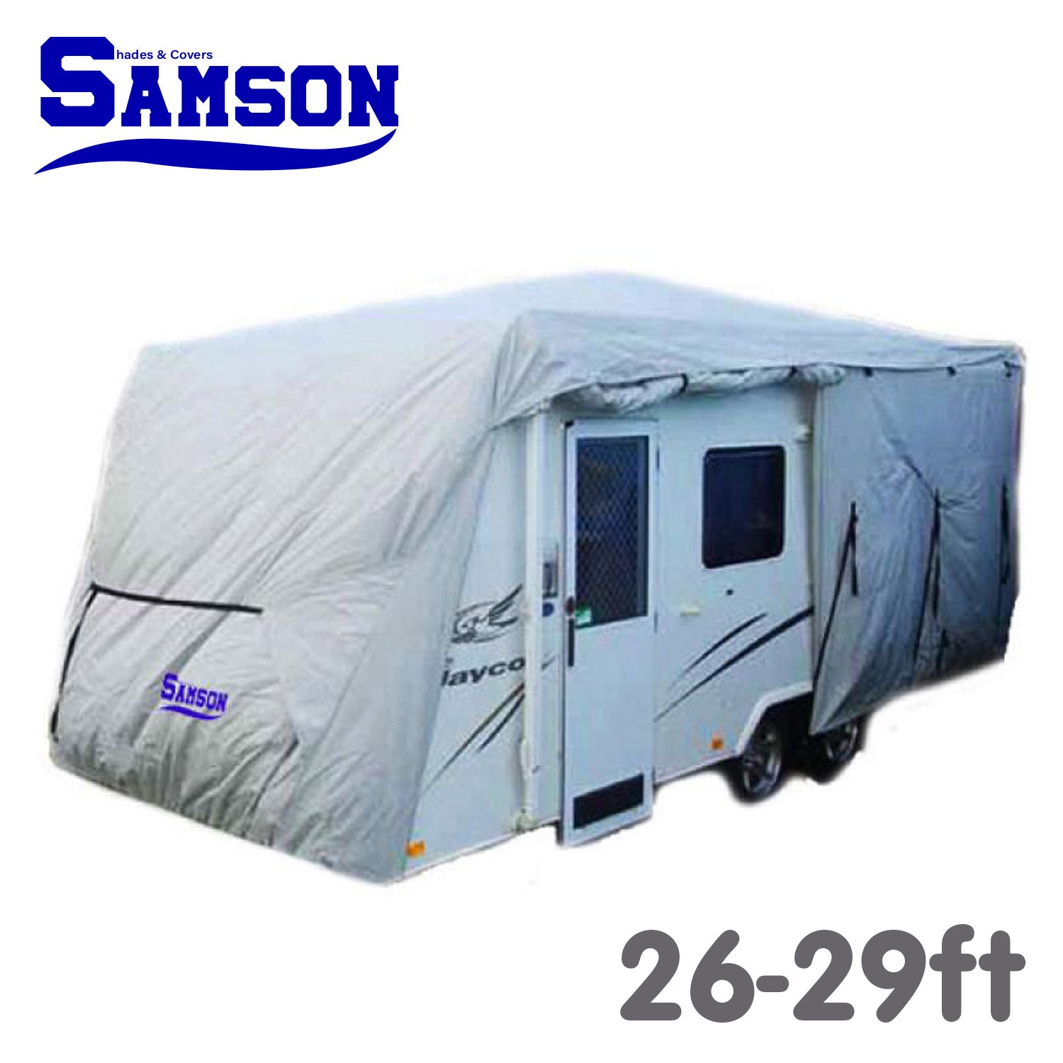 Samson Heavy Duty Caravan Cover 26-29ft V240-COV-SAM-CVAN-2629