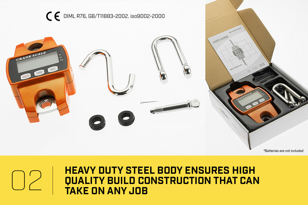 Kartrite Crane Scales Hanging 300Kg Industrial Electronic V240-CRS-PTH-300