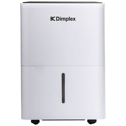 Dimplex Portable 12L Dehumidifier with Air Purifier in Black and White V240-DC12DEPUR