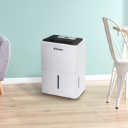 Dimplex Portable 12L Dehumidifier with Air Purifier in Black and White V240-DC12DEPUR