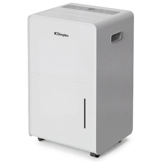 Dimplex 20L Portable Dehumidifier w/ Preset Modes Fan Speeds 4L Water Tank Timer V240-DC20DEHUM