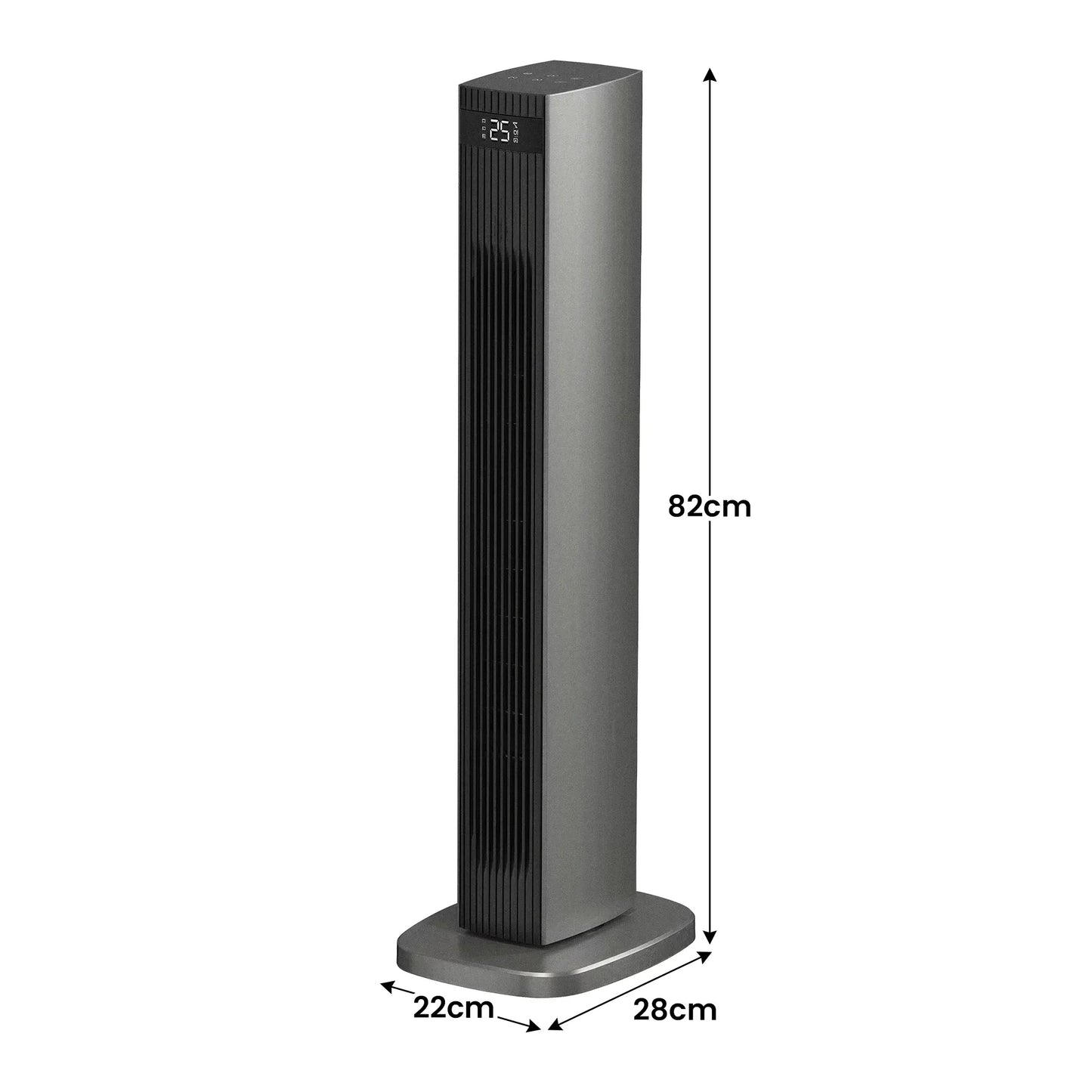 Dimplex 2.2kW DC Digital Ceramic Oscillating Electric Heater with Timer V240-DHCHA22R