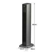 Dimplex 2.2kW DC Digital Ceramic Oscillating Electric Heater with Timer V240-DHCHA22R