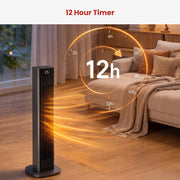 Dimplex 2.2kW DC Digital Ceramic Oscillating Electric Heater with Timer V240-DHCHA22R