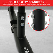 Powertrain Dip Bars Pair Load Capacity 200kg Separated Type Push-up Bars V240-DIP-RCK-IPR-001
