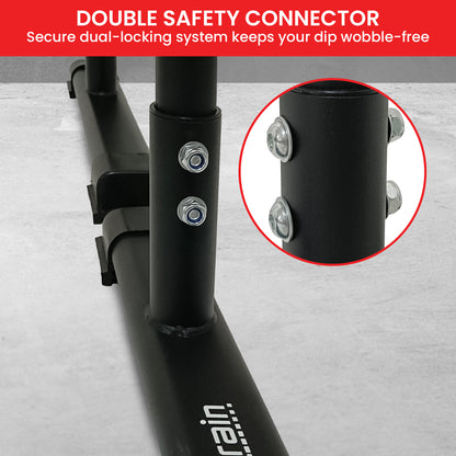 Powertrain Dip Bars Pair Load Capacity 200kg Separated Type Push-up Bars V240-DIP-RCK-IPR-001