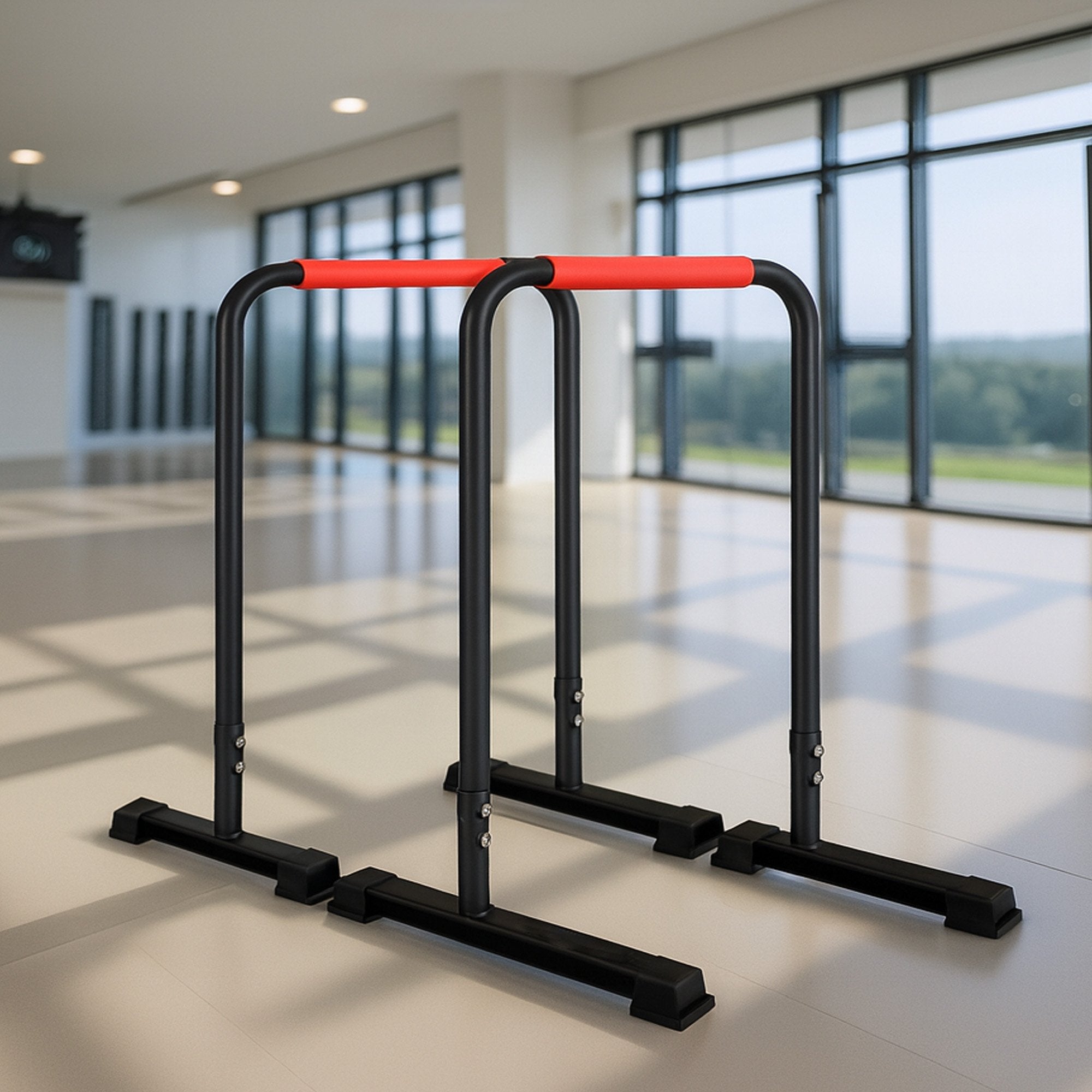 Powertrain Dip Bars Pair Load Capacity 200kg Separated Type Push-up Bars V240-DIP-RCK-IPR-001