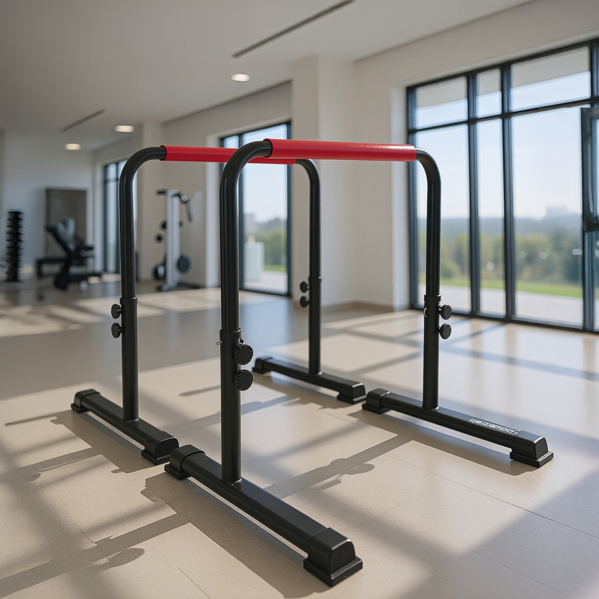 Powertrain Height-Adjustable Dip Bars Pair Load Capacity 200kg Separated Type V240-DIP-RCK-IPR-006