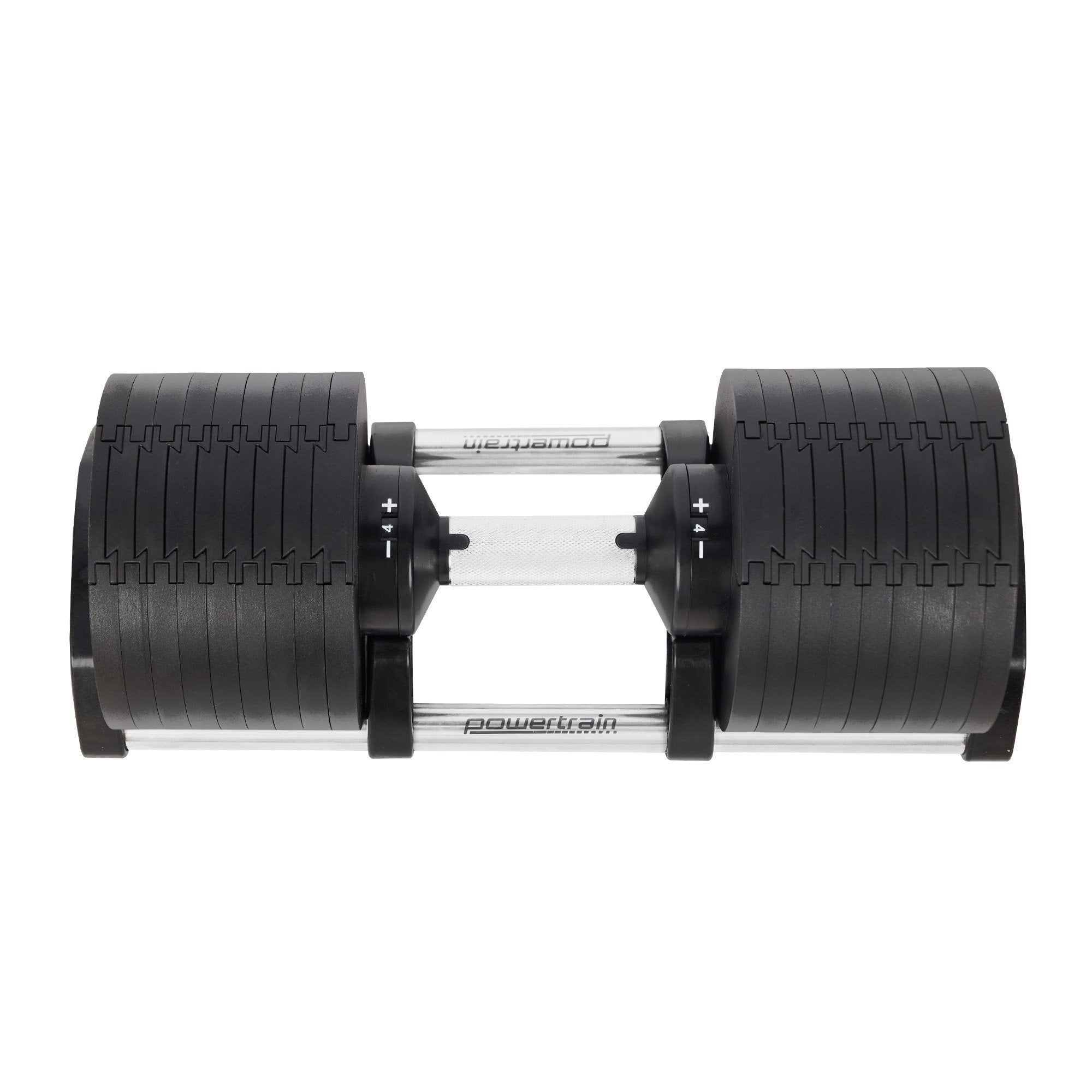 Powertrain Eon 2 x 36kg Dial-Up Adjustable Dumbbell Home Gym Weights V240-DMB-B10-036-2