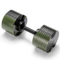 Powertrain Eon Dial-Up 36KG Adjustable Dumbbell - Green V240-DMB-B10-036-GN-1