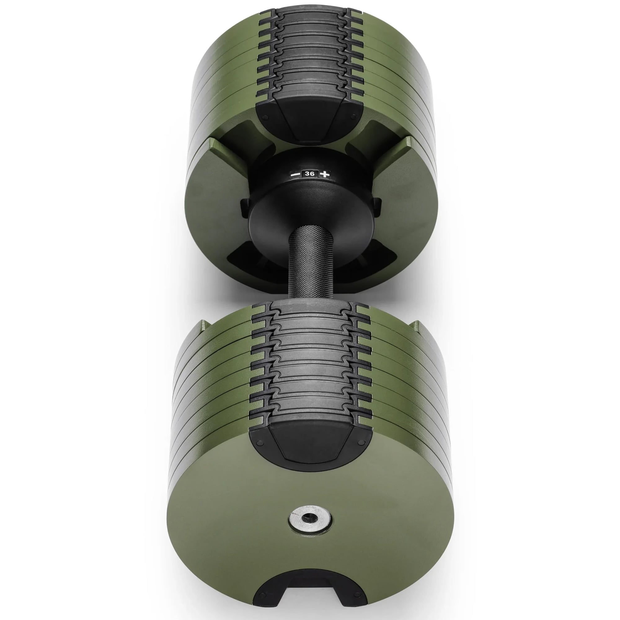 Powertrain Eon Dial-Up 36KG Adjustable Dumbbell - Green V240-DMB-B10-036-GN-1