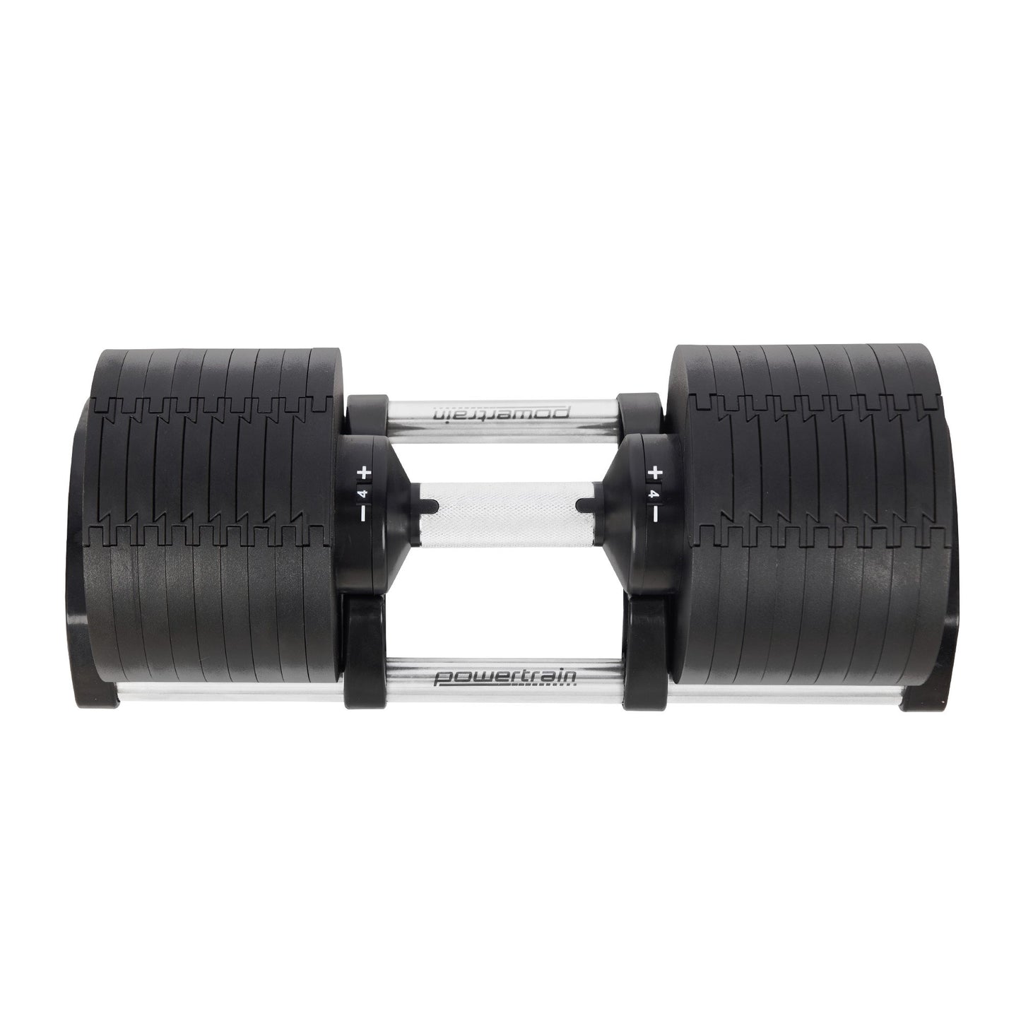 Powertrain Eon 45kg Adjustable Dumbbell Home Gym 9 Strength Training Safety Lock System For Building & V240-DMB-B14-045-1