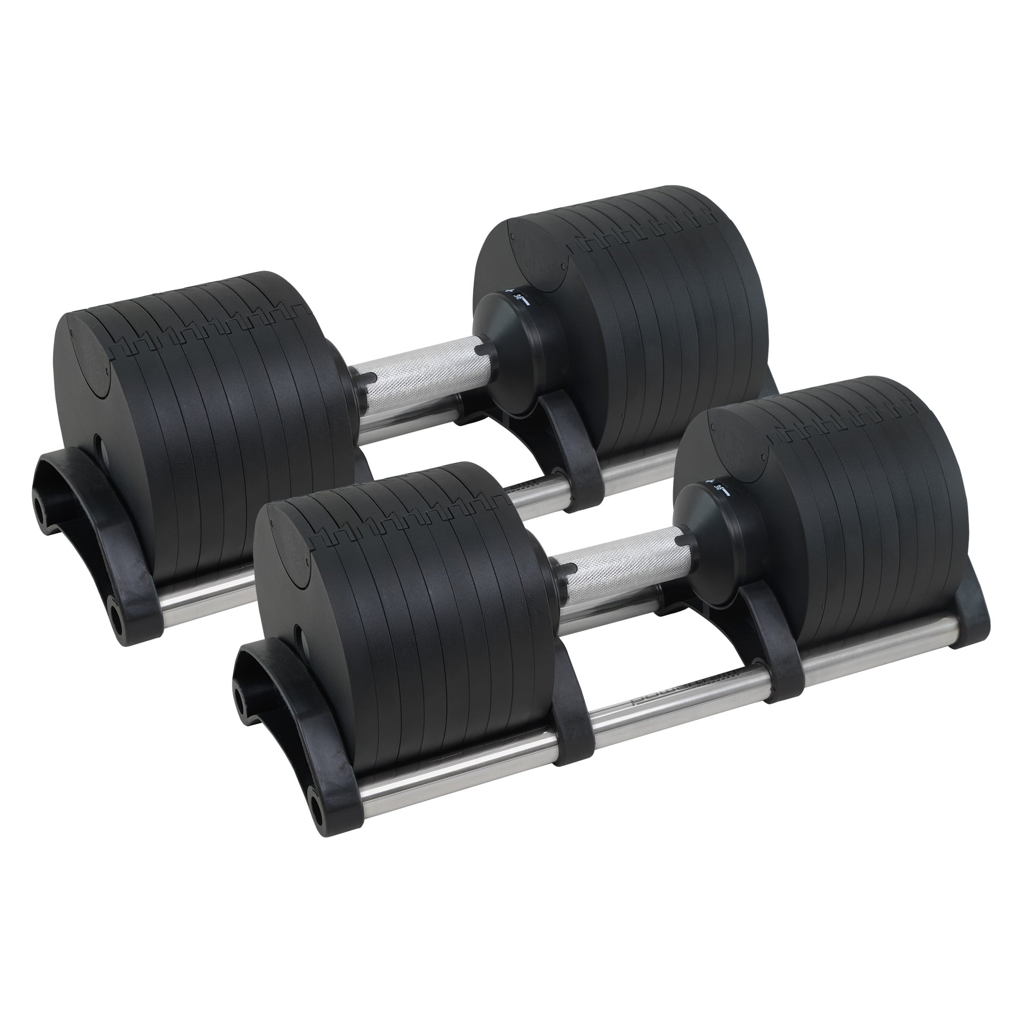 Powertrain Eon 90kg Adjustable Dumbbells Home Gym 9 Strength Training Safety Lock System Building & Fitness V240-DMB-B14-045-2
