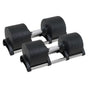 Powertrain Eon 90kg Adjustable Dumbbells Home Gym 9 Strength Training Safety Lock System Building & Fitness V240-DMB-B14-045-2
