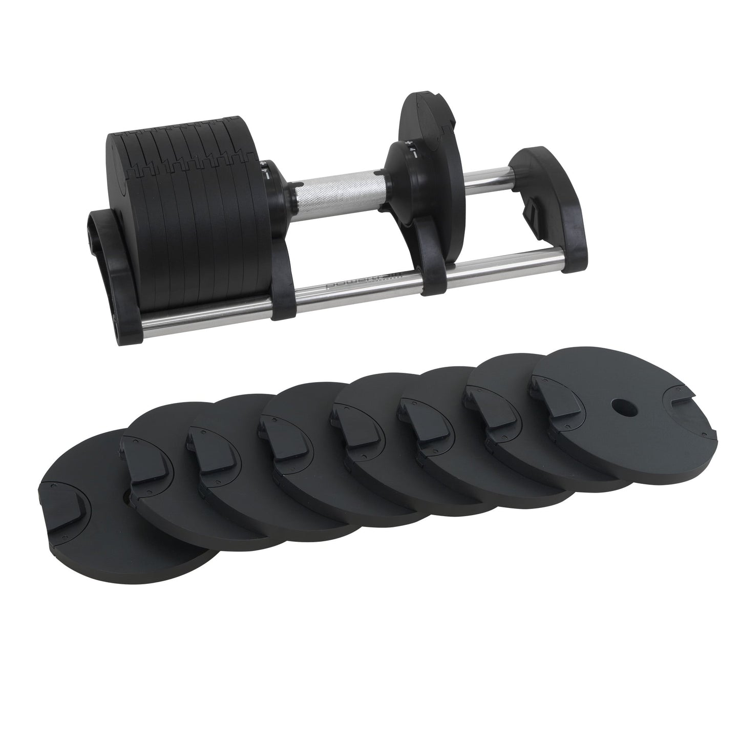 Powertrain Eon 90kg Adjustable Dumbbells Home Gym 9 Strength Training Safety Lock System Building & Fitness V240-DMB-B14-045-2