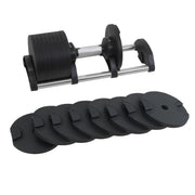 Powertrain Eon 90kg Adjustable Dumbbells Home Gym 9 Strength Training Safety Lock System Building & Fitness V240-DMB-B14-045-2
