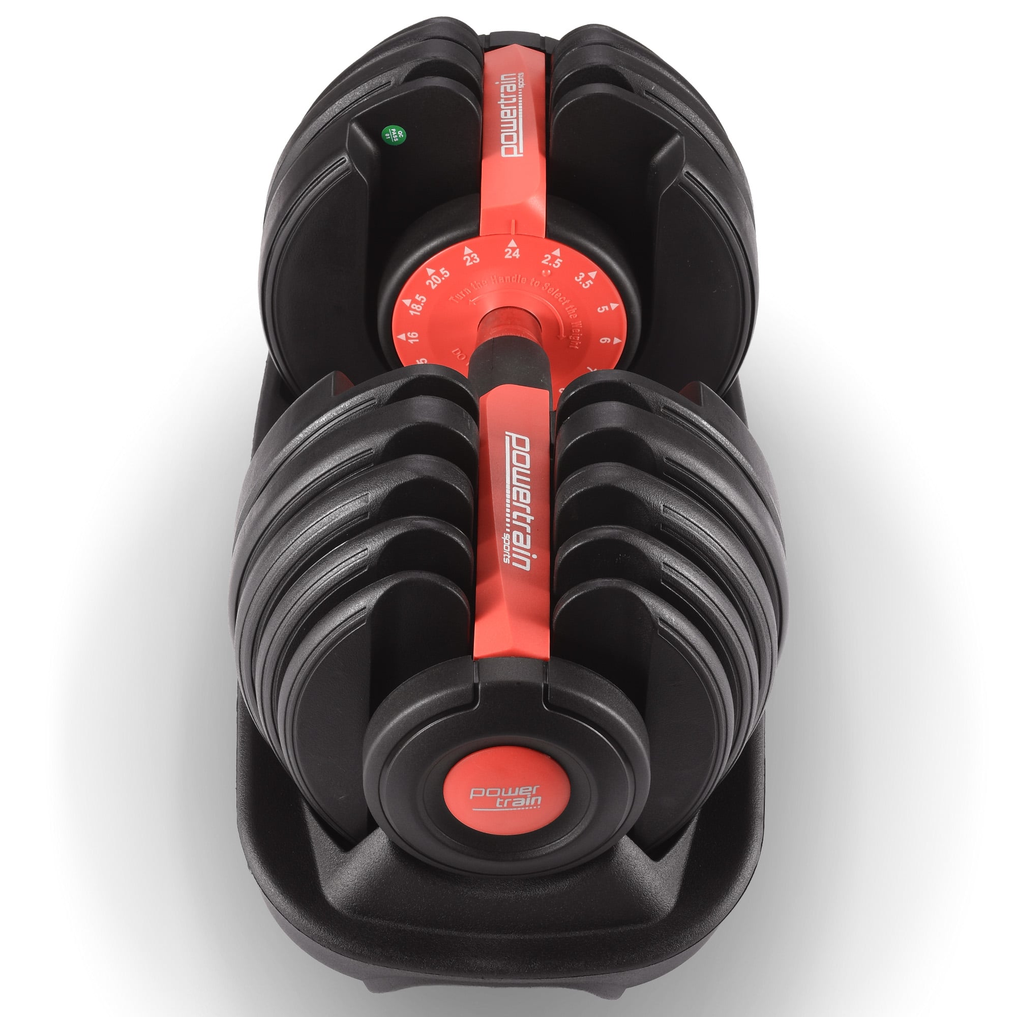 Powertrain 24kg Adjustable Dumbbell V240-DMB-BF1-024-1