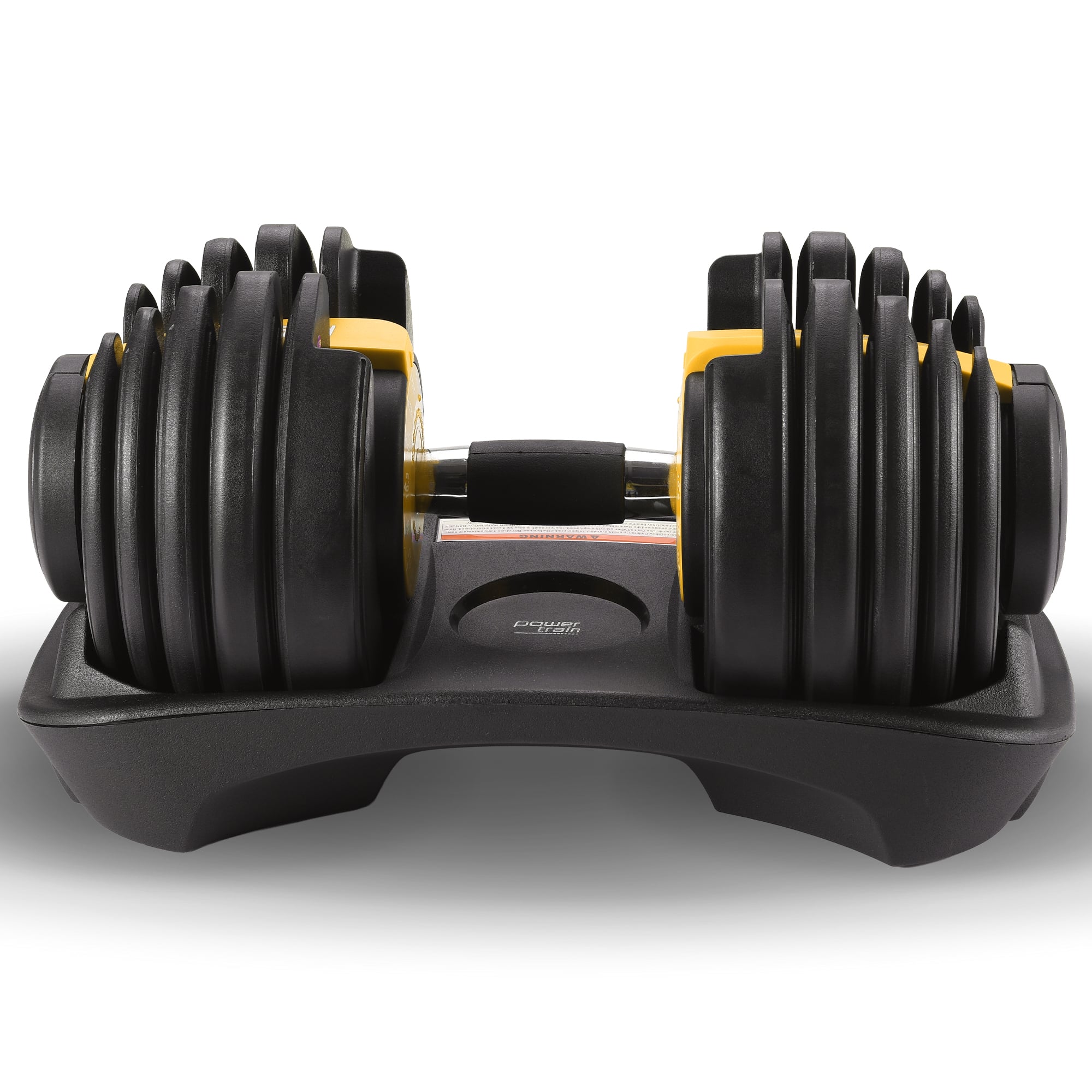 Powertrain 24KG Adjustable Home Gym Dumbbell - Gold V240-DMB-BF1-024-1-GD