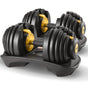 Powertrain 48kg Adjustable Dumbbell Home Gym Set Gold V240-DMB-BF1-024-GD-2