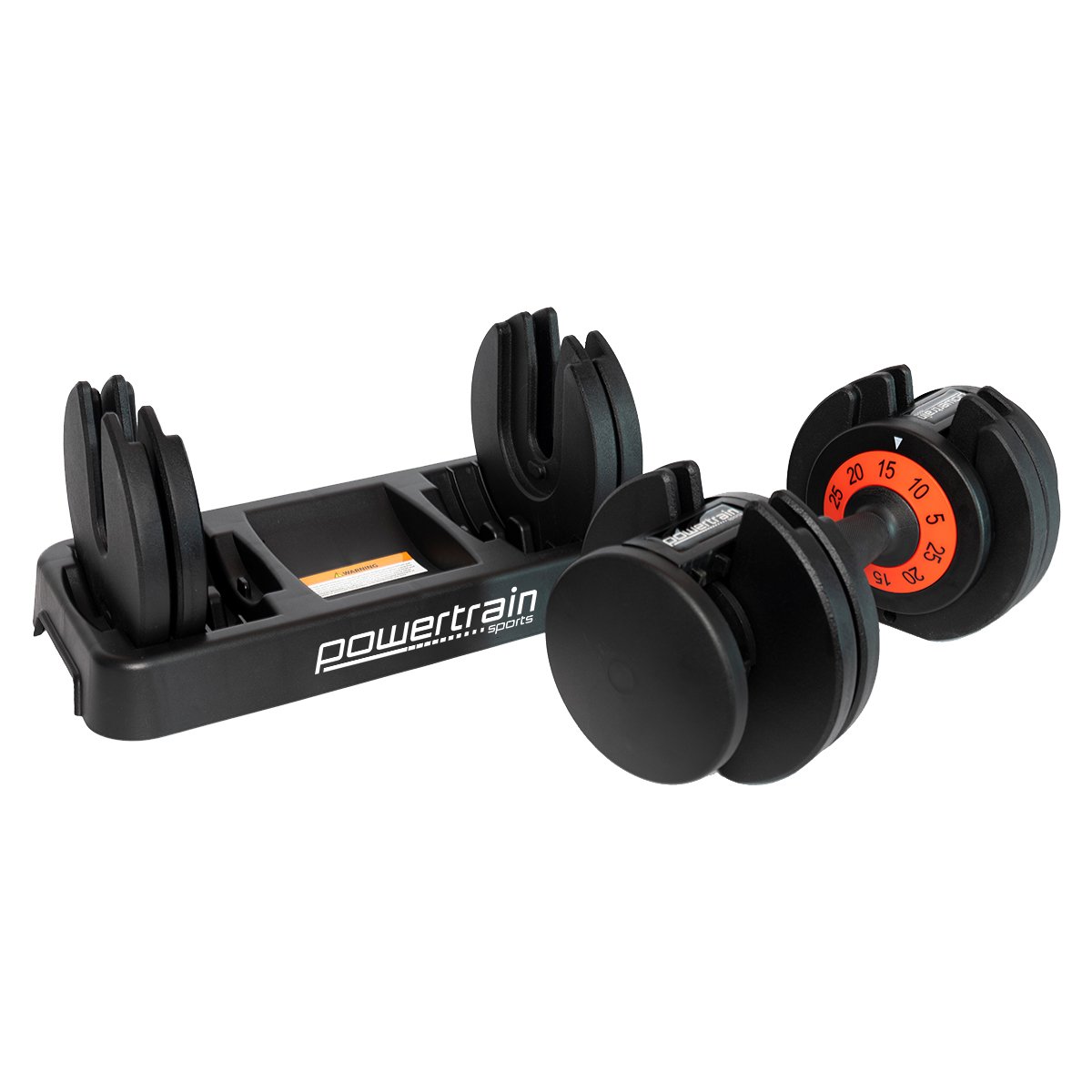 Powertrain GEN2 Pro Adjustable Dumbbell Set - 50kg V240-DMB-TD1-AD3-2